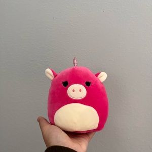 Unicorn squishmallow, pink 5 inch